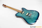 Sire T7FM Alder T-Style Electric Guitar w/ Flamed Maple Top - Transblue