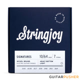 Stringjoy 7-String Set - HEAVY BOTTOM 10s Light (10 13.5 17 30 40 52 64)