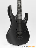 Solar Guitars A1.6Coroner Carbon Black Matte Electric Guitar w/ Fishman Fluence Modern Pickups