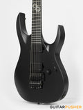 Solar Guitars A1.6Coroner Carbon Black Matte Electric Guitar w/ Fishman Fluence Modern Pickups