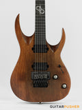 Solar Guitars A1.6FRD LTD Aged Natural Matte/Distressed Electric Guitar w/ Floyd Rose 1000