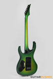 Solar Guitars A1.6LB Flame Lime Burst Electric Guitar w/ Evertune Bridge