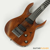 Solar Guitars A1.7D LTD Aged Natural Matte/Distressed 7-String Electric Guitar with Evertune Bridge