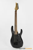 Solar Guitars AB1.7BOP Artist LTD Black Open Pore 7-String Electric Guitar w/ Evertune Bridge