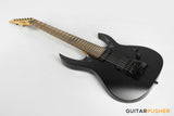 Solar Guitars AB1.7BOP Artist LTD Black Open Pore 7-String Electric Guitar w/ Evertune Bridge