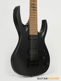 Solar Guitars AB1.7C Carbon Black Matte 7-String Electric Guitar with Evertune Bridge