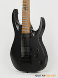 Solar Guitars AB1.7C Carbon Black Matte 7-String Electric Guitar with Evertune Bridge
