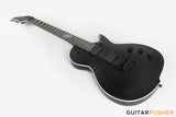 Solar Guitars GC1.6FRC Carbon Black Matte Singlecut Electric Guitar w/ FLoyd Rose 1000