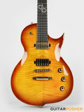 Solar Guitars GC1.6T-FAB Flame Solar Amber Burst Singlecut Electric Guitar