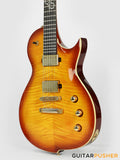 Solar Guitars GC1.6T-FAB Flame Solar Amber Burst Singlecut Electric Guitar