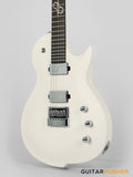 Solar Guitars GC1.6Vinter Pearl White Matte Singlecut Electric Guitar w/ Fishman Fluence Modern Pickups