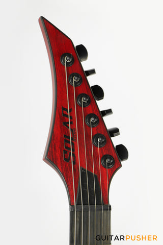 Solar Guitars 2.6 Electric Guitar - Red Matte – GuitarPusher