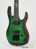 Solar Guitars S1.7LB Lime Burst Matte 7-String Electric Guitar w/ Evertune Bridge