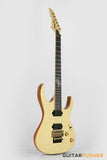 Solar Guitars SB1.6FRFM Flame Natural Matte Electric Guitar w/ Floyd Rose 1000