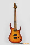 Solar Guitars SB1.6HFSB Flame Solar Burst Matte Electric Guitar