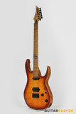 Solar Guitars SB1.6HFSB Flame Solar Burst Matte Electric Guitar