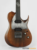 Solar Guitars T1.6D Aged Natural Matte/Distressed Electric Guitar w/ Evertune Bridge