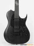 Solar Guitars T1.6FRBOP Black Open Pore Matte Electric Guitar w/ Floyd Rose 1000