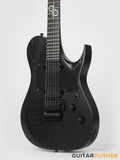 Solar Guitars T1.6FRBOP Black Open Pore Matte Electric Guitar w/ Floyd Rose 1000