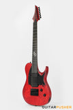 Solar Guitars T1.7TBR Trans Blood Red Matte 7-String Electric Guitar w/ Evertune Bridge