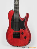 Solar Guitars T1.7TBR Trans Blood Red Matte 7-String Electric Guitar w/ Evertune Bridge