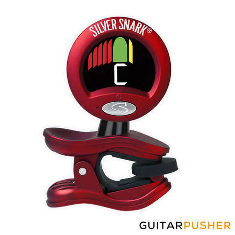 Snark SIL-1 Tuner for Bass, Guitar, & Violin (Red)