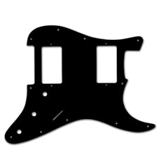 WD Pickguard for Fender Stratocaster Blacktop Series - GuitarPusher