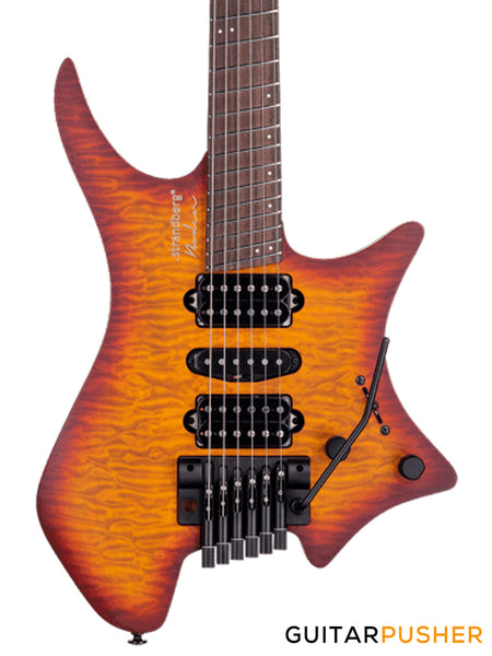 Strandberg Boden Fusion NX6 - Bonfire Red – GuitarPusher