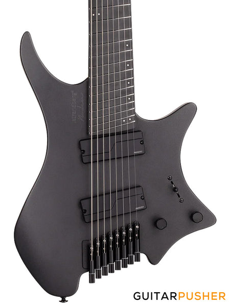 Strandberg Boden Metal NX8 Fanned Fret - Black Granite – GuitarPusher