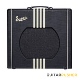 Supro Delta King 12 15-Watt 1x12" All-Tube Combo Amplifier (Black/Cream)