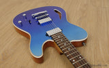 Tagima Signature Series New Blues Semi-Hollow Telecaster (Ocean Degrade Blue) - GuitarPusher