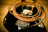 Rattlesnake Standard Instrument Cable - Straight to R/A Nickel Plugs - GuitarPusher