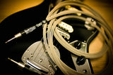 Rattlesnake Standard Instrument Cable - Straight to Straight Nickel Plugs - GuitarPusher