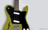 D&D T-Rex Guitar Pusher Edition Electric Guitar with Graphtech Nut and GP Gig Bag - GuitarPusher