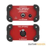 TC Electronic BUNDLE Teleport GLT + GLR High-Performance Active Guitar Signal TRANSMITTER + RECEIVER for Long Cable Run