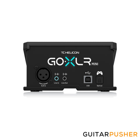 TC Helicon GO XLR MINI Online Broadcast Mixer with USB/Audio Interface ...