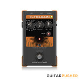 TC Helicon VoiceTone E1 Single-Button Stompbox for Compelling Vocal Echo Effects