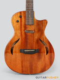 Tyma TE-1 Hollowbody Electric Guitar - Natural