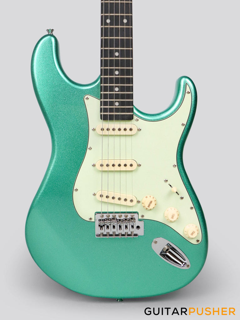 Tagima TG-500 S-Style Woodstock Series - Metallic Surf Green – GuitarPusher