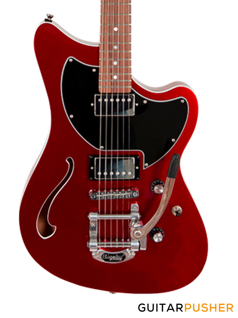 Tagima Brazil Series Jet Blues Deluxe, Semi-Hollow Electric Guitar (Me ...