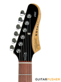 Tagima Brazil Series Rocker Offset Electric Guitar (Black) Rosewood Fingerboard/Black Pickguard