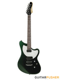Tagima Brazil Series Rocker Offset Electric Guitar (Metallic Deep Green) Rosewood Fingerboard/Pearl White Pickguard