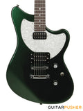 Tagima Brazil Series Rocker Offset Electric Guitar (Metallic Deep Green) Rosewood Fingerboard/Pearl White Pickguard