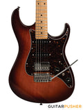 Tagima Brazil Series Stella HSS S Style Electric Guitar (Honeyburst) Maple Fingerboard/Tortoise Pickguard