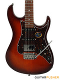 Tagima Brazil Series Stella HSS S Style Electric Guitar (Honeyburst) Rosewood Fingerboard/Tortoise Pickguard