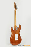 Tagima Stella DW HSS S Style Electric Guitar (Transparent Black Fade) Rosewood Fingerboard/White Pickguard
