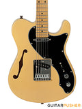 Tagima Brazil Series T-920 Semi-Hollow T-Style Electric Guitar (Butterscotch) Maple Fingerboard/Black Pickguard