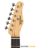 Tagima Brazil Series T-920 Semi-Hollow T-Style Electric Guitar (Butterscotch) Rosewood Fingerboard/Black Pickguard