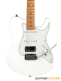 Tagima Brazil Series T-930 HSS T-Style Electric Guitar (White) Maple Fingerboard/Pearl White Pickguard