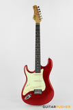Tagima TG-500 S-Style Woodstock Series LEFT HAND - Candy Apple Red